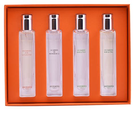 la collection des parfums jardins hermes|sephora Hermes mini garden perfume.